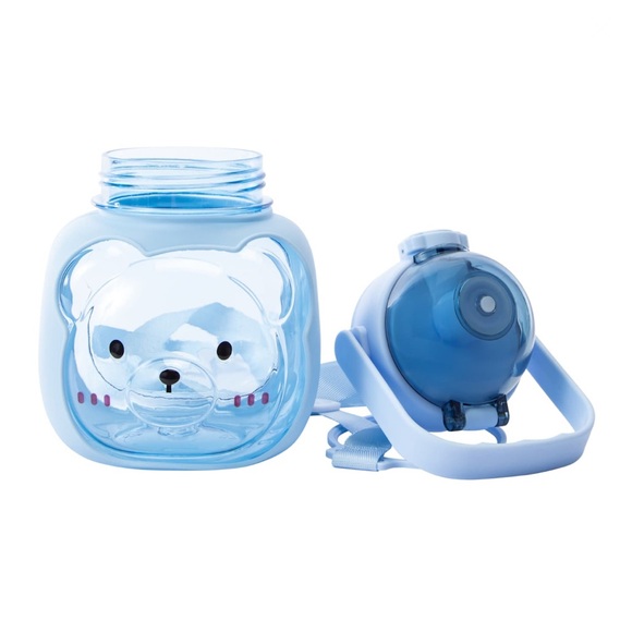 Cute Bear Water Bottle with Strap - Picture 2 of 3